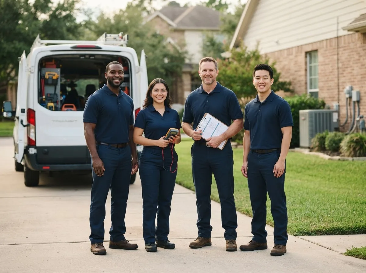 Certified HVAC technician near Preston, OK